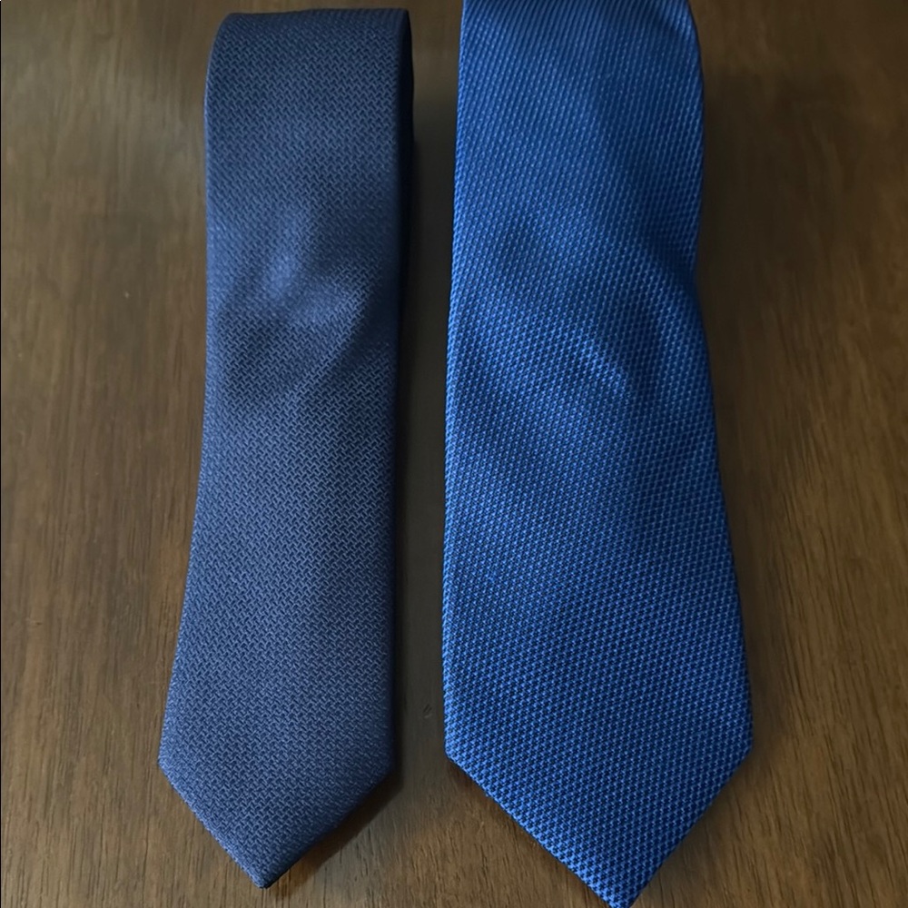 Charles Tyrwhitt Navy and Royal Blue Ties